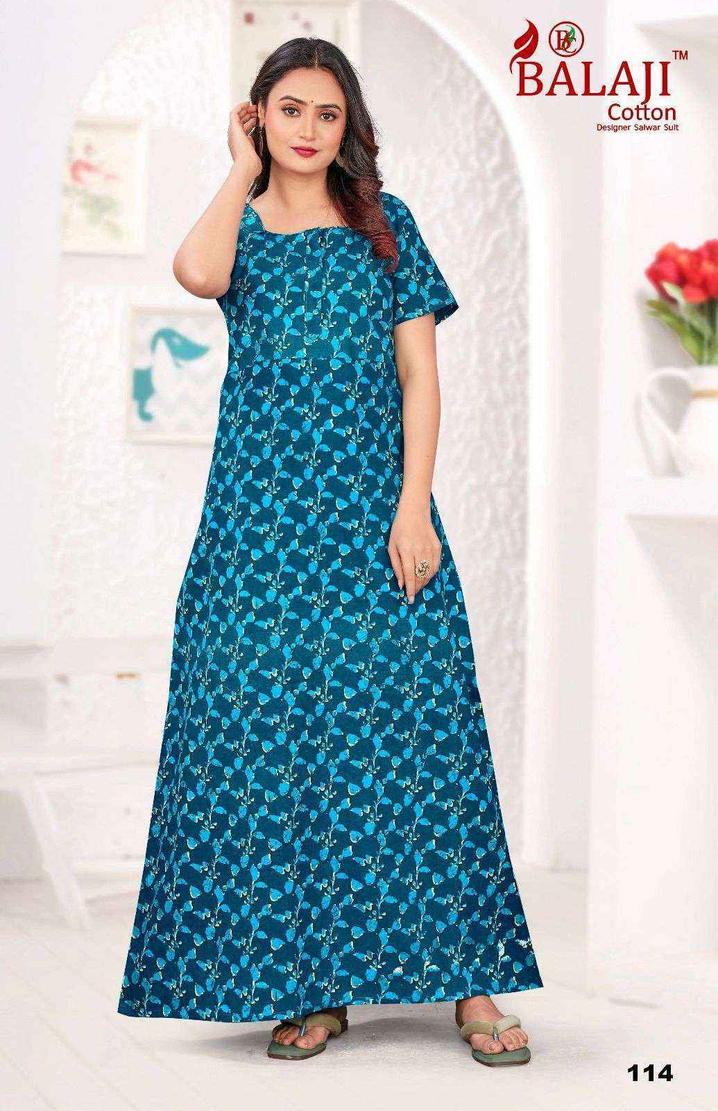 Balaji Cotton Pragathi Cotton Long Kurti 30 pcs Catalogue