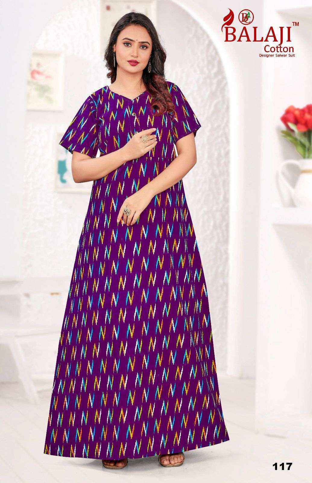 Balaji Cotton Pragathi Cotton Long Kurti 30 pcs Catalogue