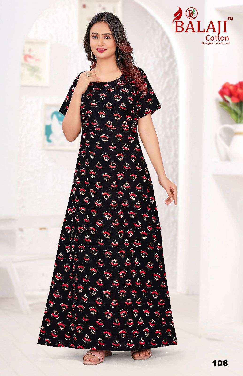 Balaji Cotton Pragathi Cotton Long Kurti 30 pcs Catalogue