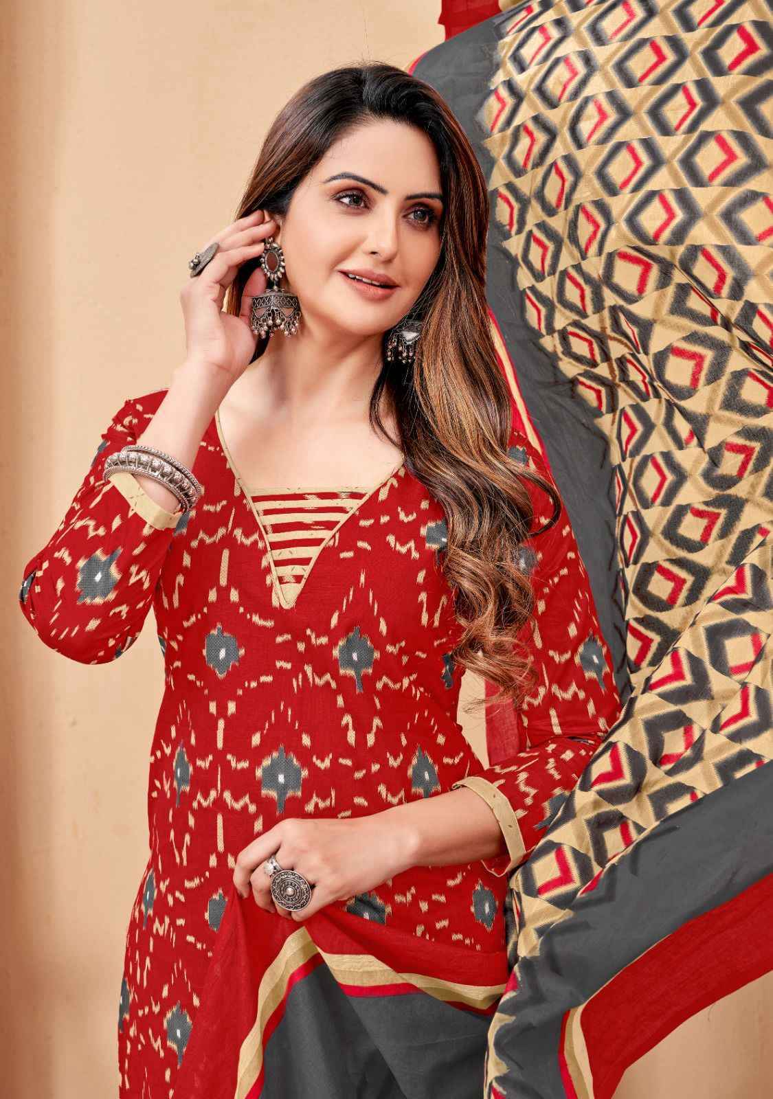 Balaji Hangama Vol-18 Cotton Dress Material 10 Pc Catalog