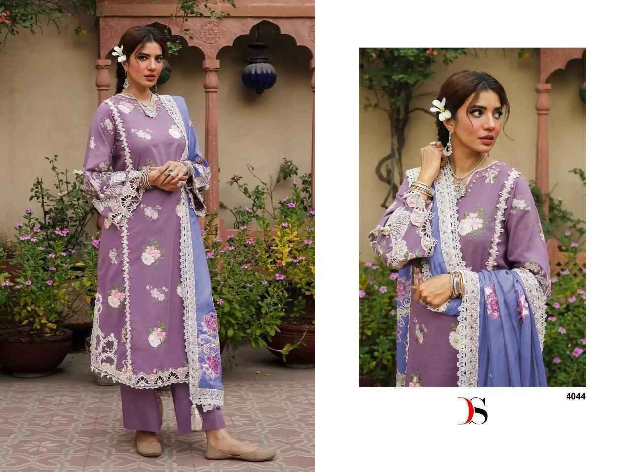 Deepsy Elaf 2 Cotton Dress Material 4 pcs Catalogue
