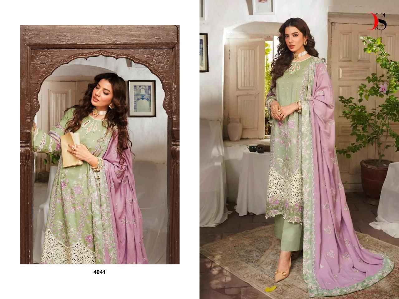 Deepsy Elaf 2 Cotton Dress Material 4 pcs Catalogue