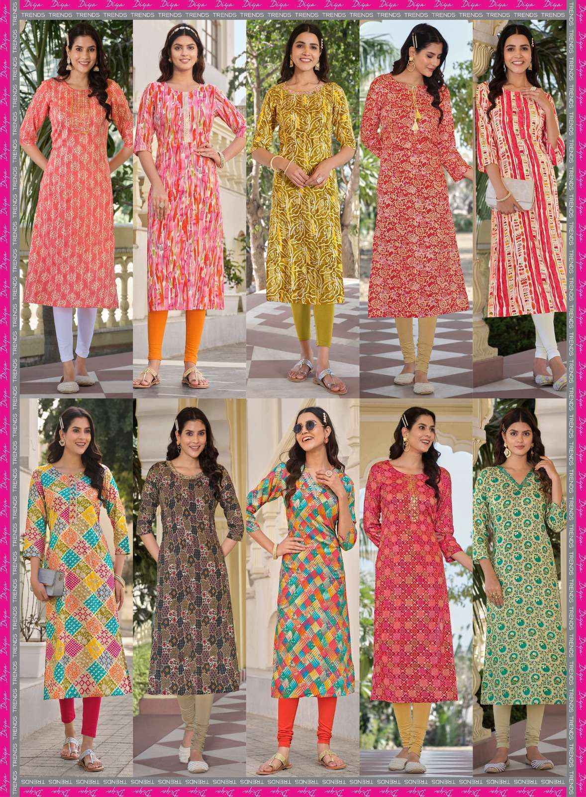 Agalya's new trends collections