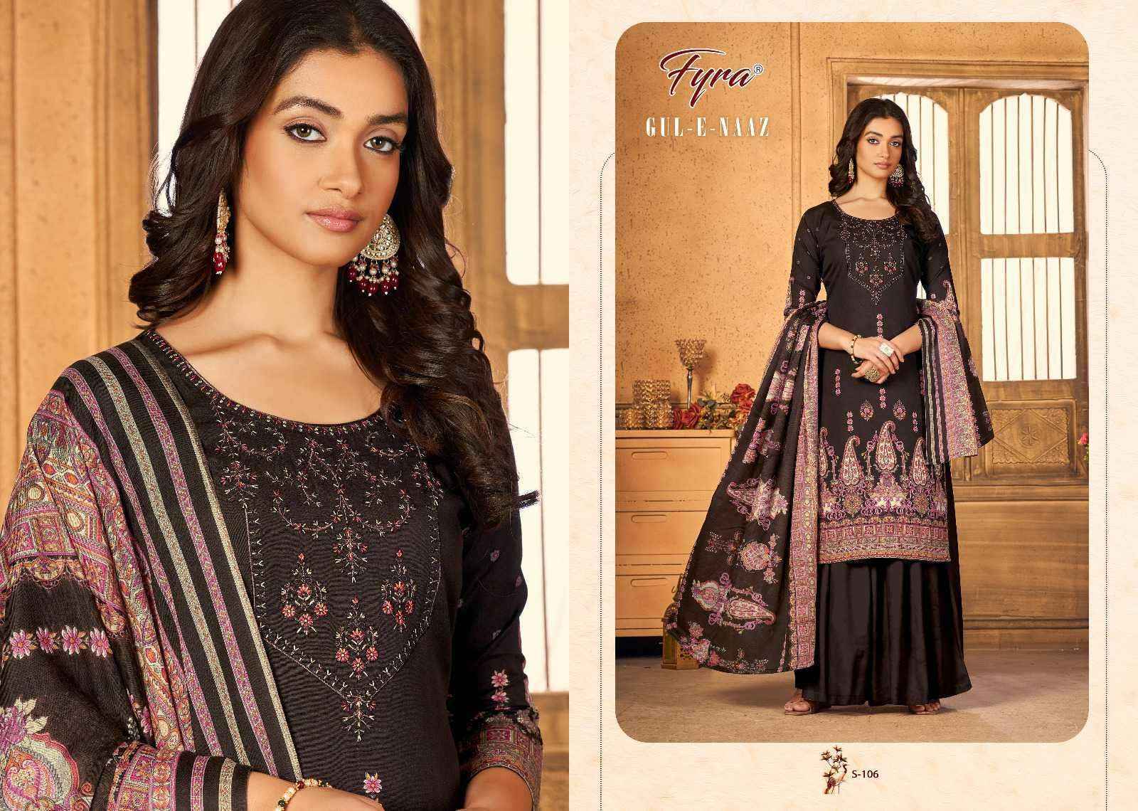 Fyra Designing Hub Gul-E-Naaz Cotton Dress Material 10 pcs Catalogue