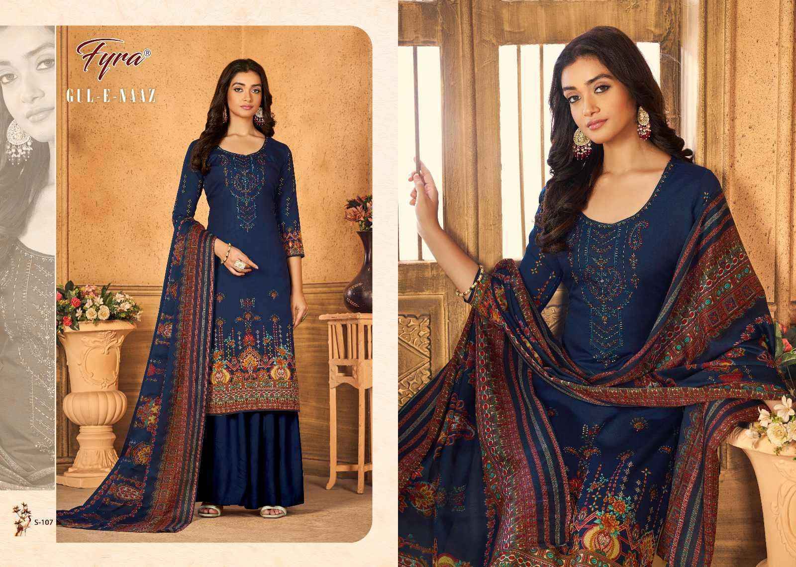 Fyra Designing Hub Gul-E-Naaz Cotton Dress Material 10 pcs Catalogue