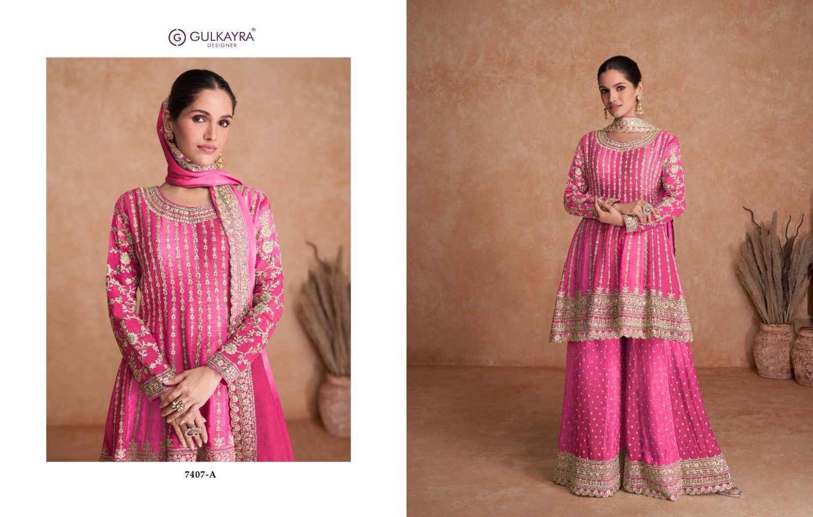 Gulkayra Vaani vol-2 Embroidered Work Readymade Suit 5 Pc Catalouge