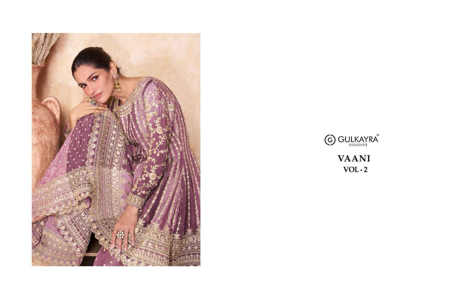 Gulkayra Vaani vol-2 Embroidered Work Readymade Suit 5 Pc Catalouge