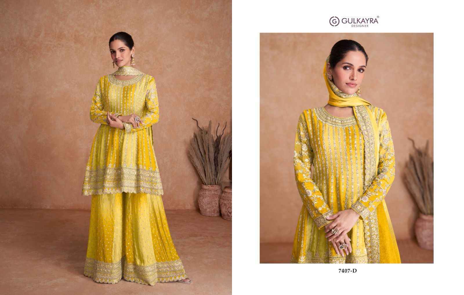 Gulkayra Vaani vol-2 Embroidered Work Readymade Suit 5 Pc Catalouge