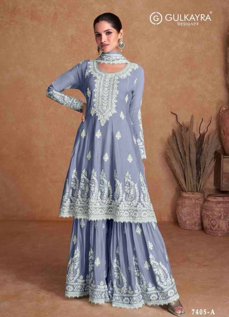 Gulkayra Vamika Real Silk Readymade Suit 4 Pc Catalouge