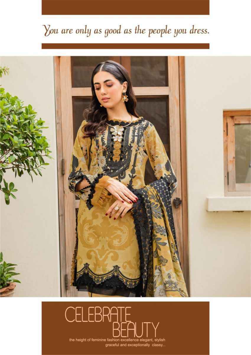  Gull Aahmed Lawn Collection Vol 18 Lawn Cotton Dress Material 6 pcs Catalogue