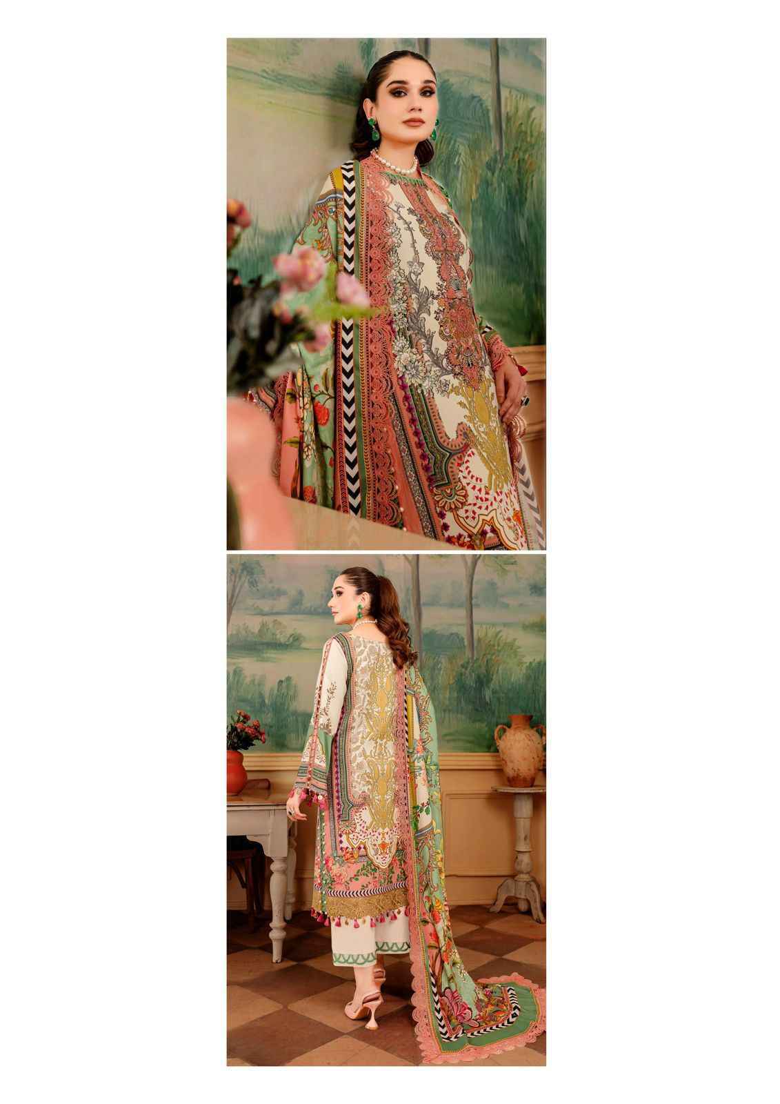 Gull Ahmed Lawn Collection Riwayat Vol 5 Dress Material 6 Pc Catalouge