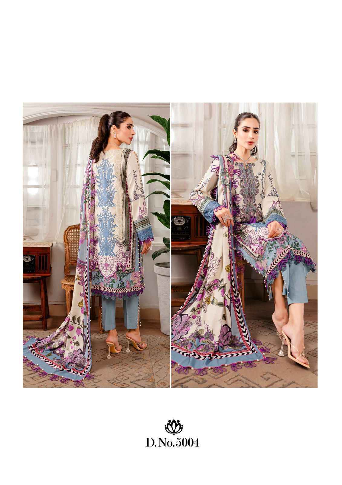 Gull Ahmed Lawn Collection Riwayat Vol 5 Dress Material 6 Pc Catalouge