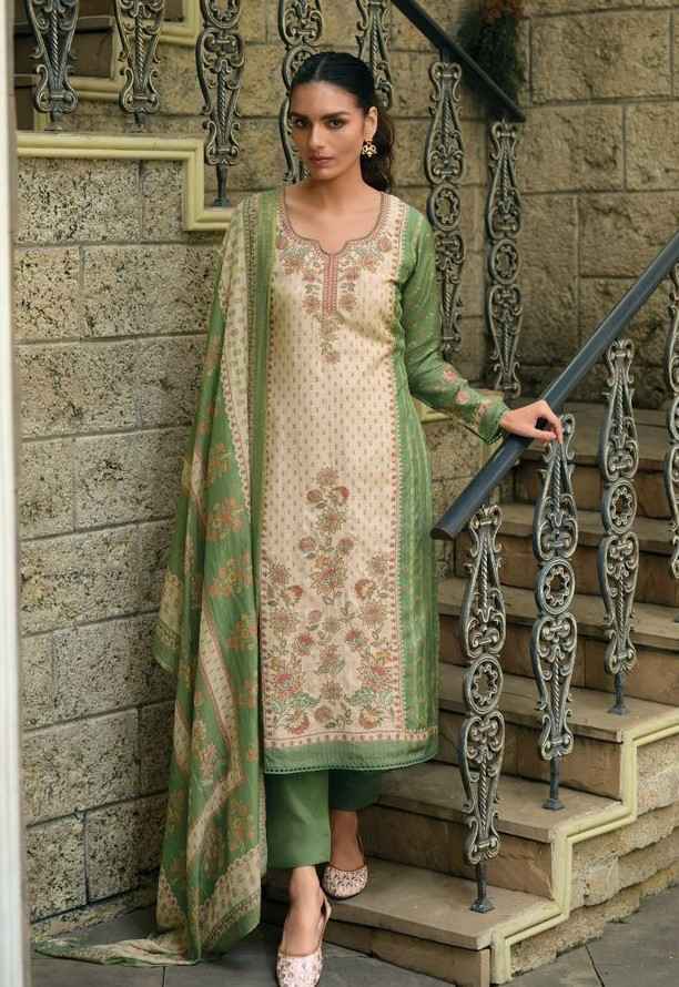 Ibiza Iznik Vol-3 Pure Simar Muslin Dress Material 7 Pc Catalog