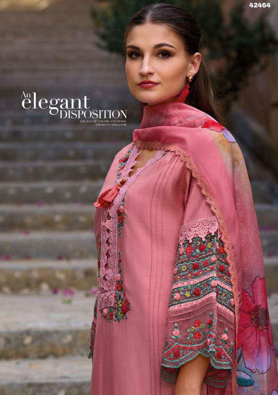 Kailee Sanj E Shrungar Pure Viscose Silk Readymade Suit 6 Pc Catalog