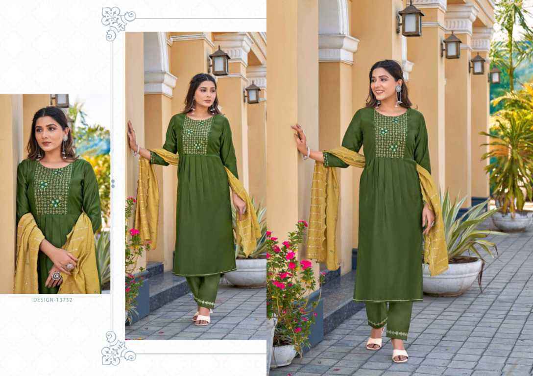 Kalaroop By Kajree Fashion Nirupa Readymade Suit 6 Pc Catalouge