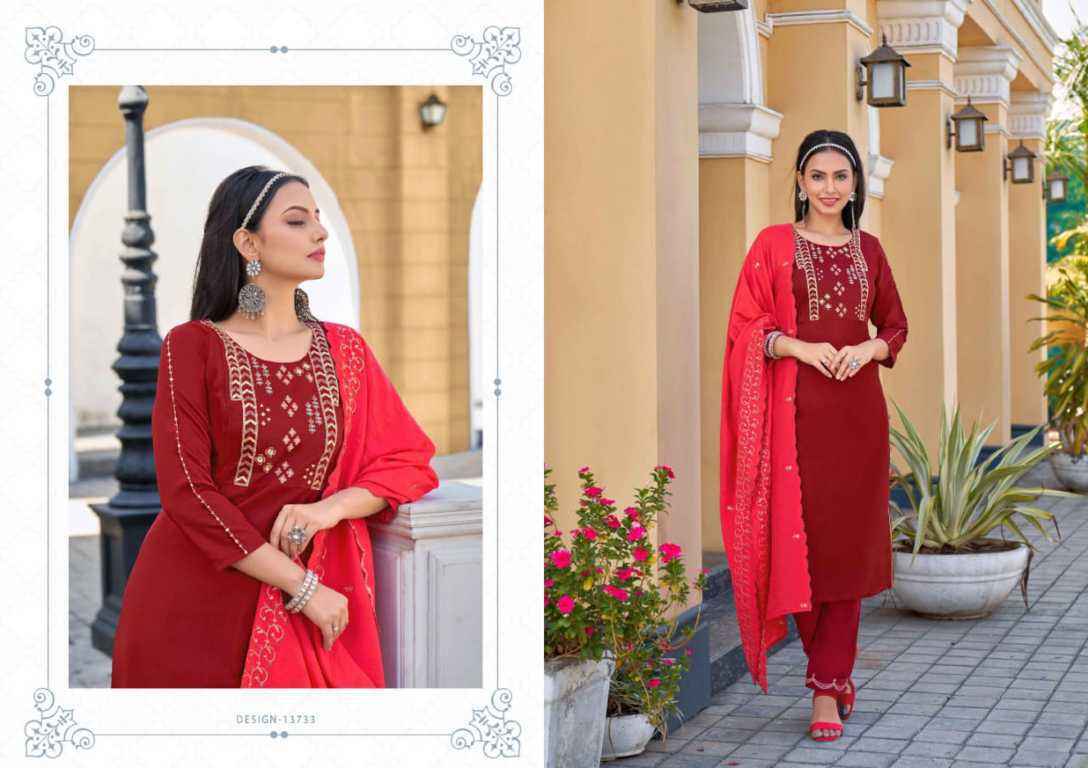 Kalaroop By Kajree Fashion Nirupa Readymade Suit 6 Pc Catalouge