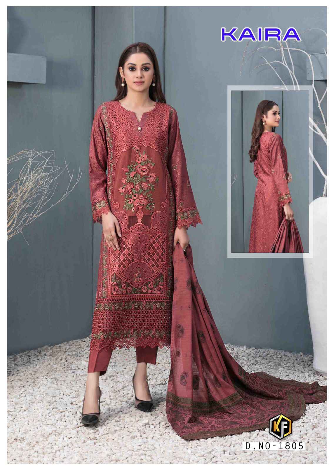 Keval Fab Kaira Vol-18 Cotton Dress Material 6 pcs Cataloge