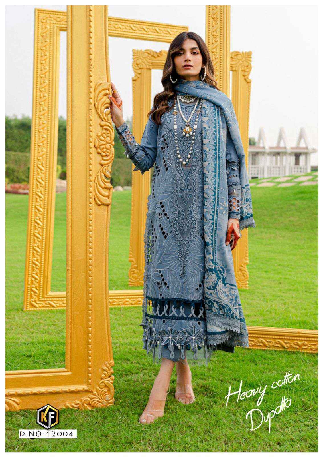 Cotton dress material with cotton dupatta wholesale online