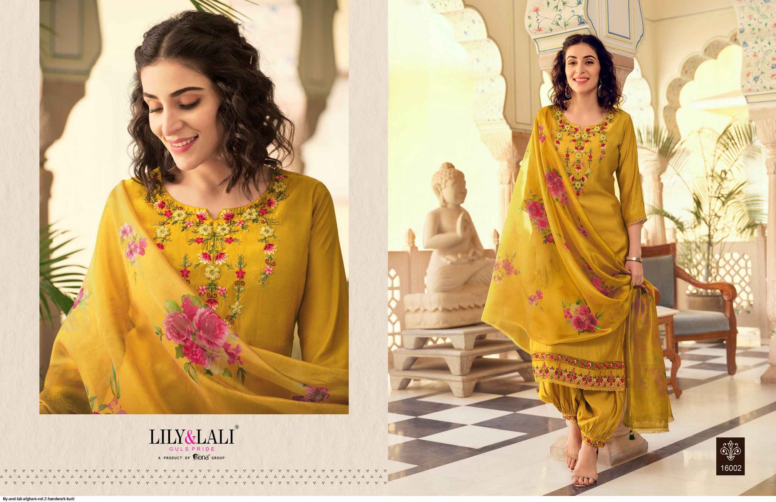 Lily And Lali Afghani Vol-2 Readymade Suit 6 Pc Catalog