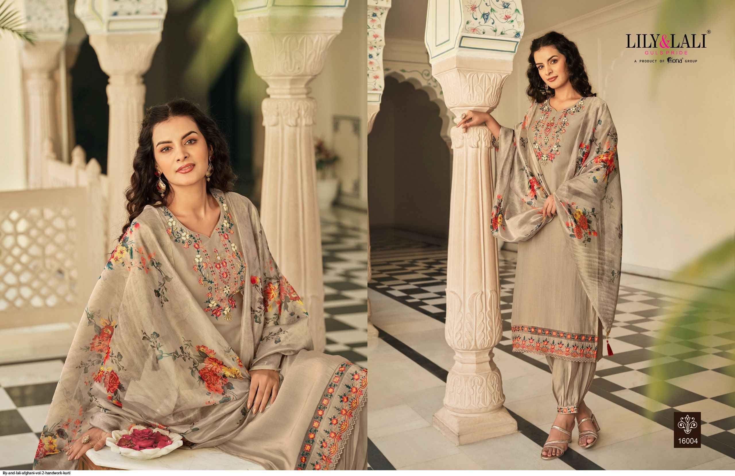Lily And Lali Afghani Vol-2 Readymade Suit 6 Pc Catalog