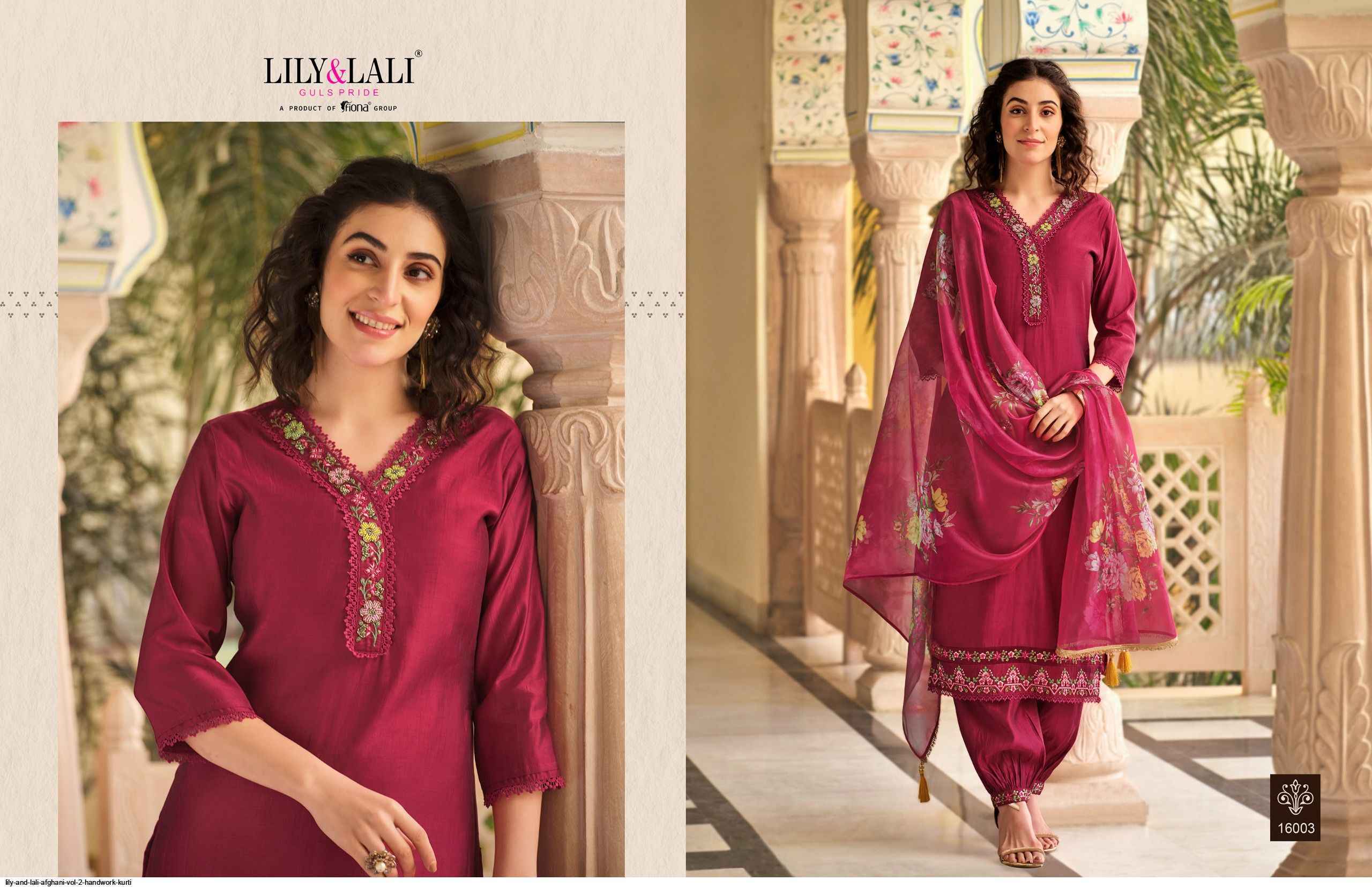 Lily And Lali Afghani Vol-2 Readymade Suit 6 Pc Catalog