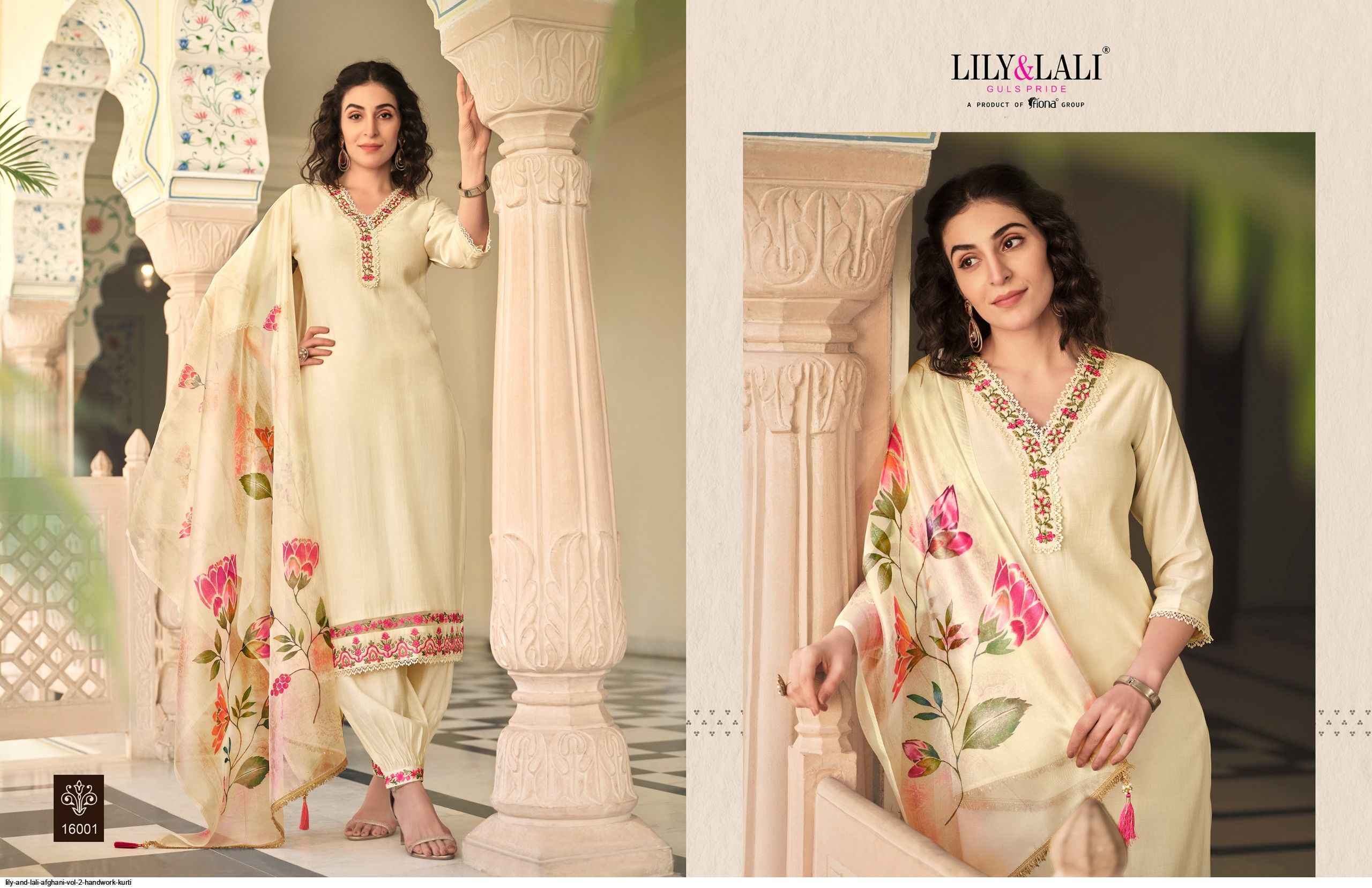 Lily And Lali Afghani Vol-2 Readymade Suit 6 Pc Catalog