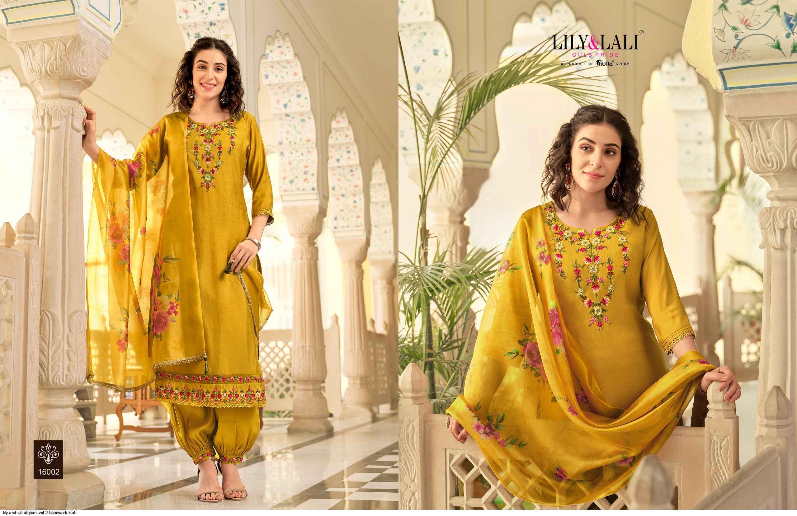 Lily And Lali Afghani Vol-2 Readymade Suit 6 Pc Catalog