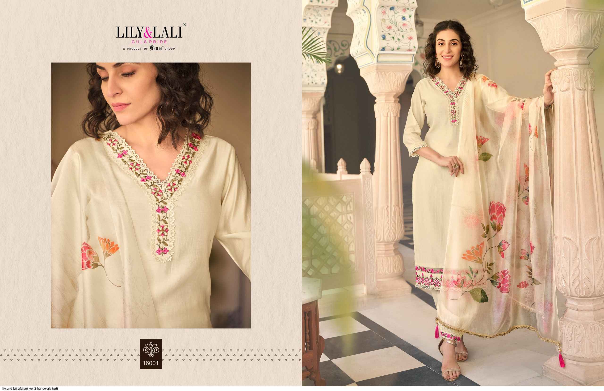 Lily And Lali Afghani Vol-2 Readymade Suit 6 Pc Catalog