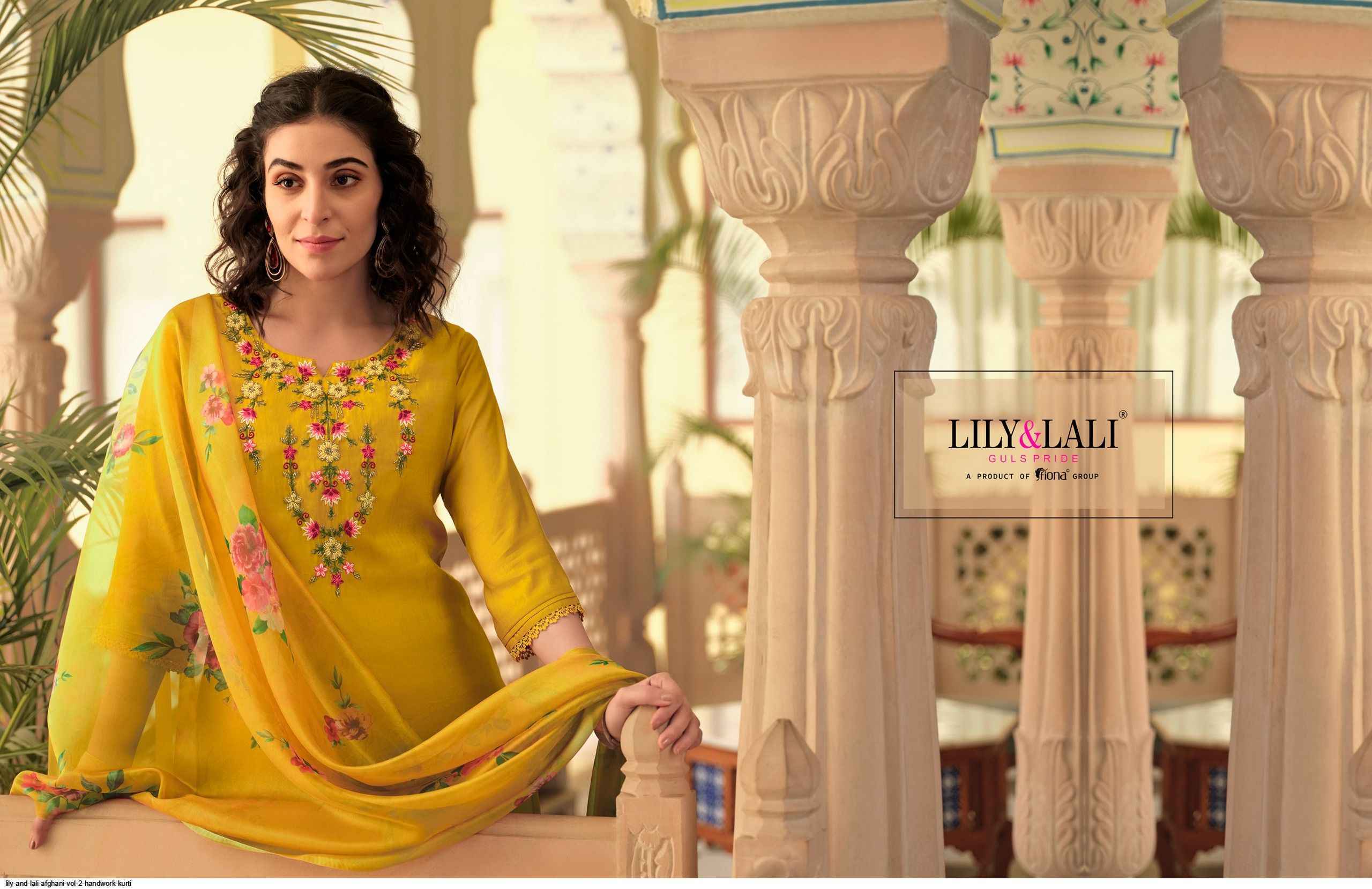 Lily And Lali Afghani Vol-2 Readymade Suit 6 Pc Catalog
