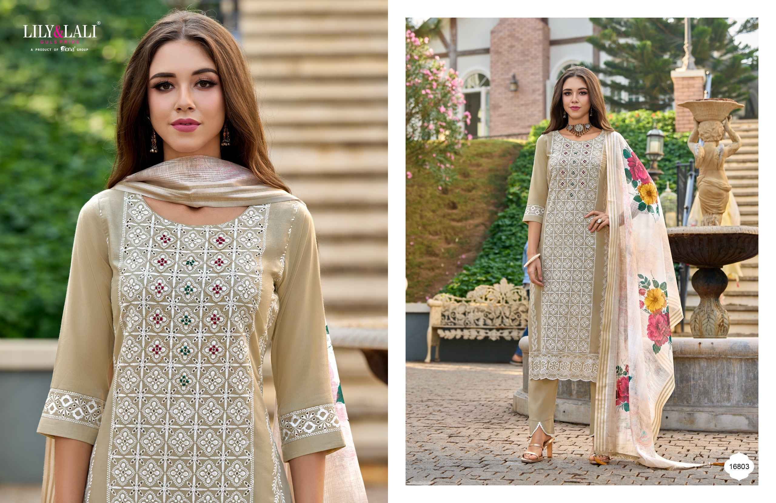 Lily & Lali Cotton Carnival Readymade Suit 6 pcs Catalogue