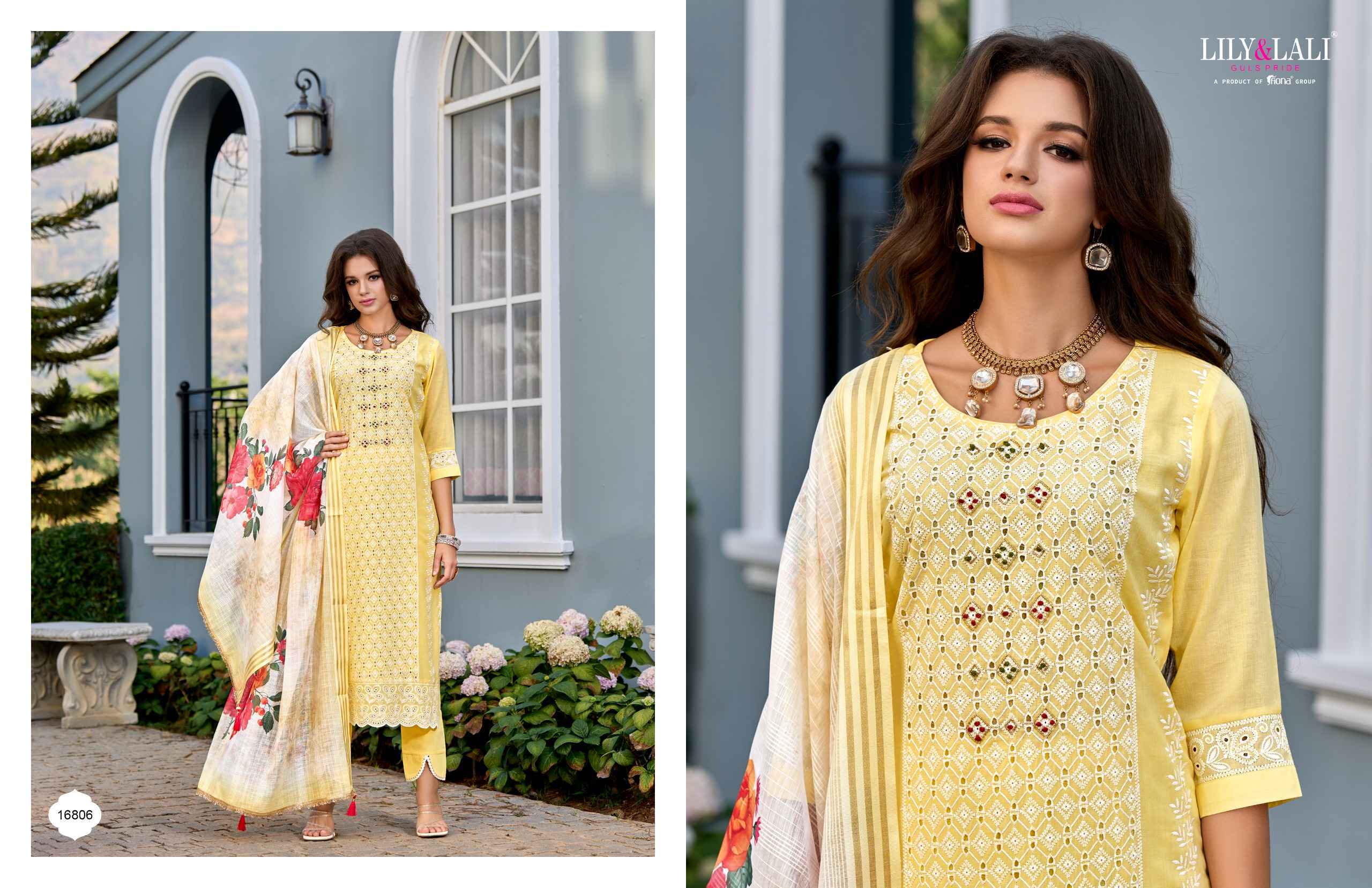 Lily & Lali Cotton Carnival Readymade Suit 6 pcs Catalogue