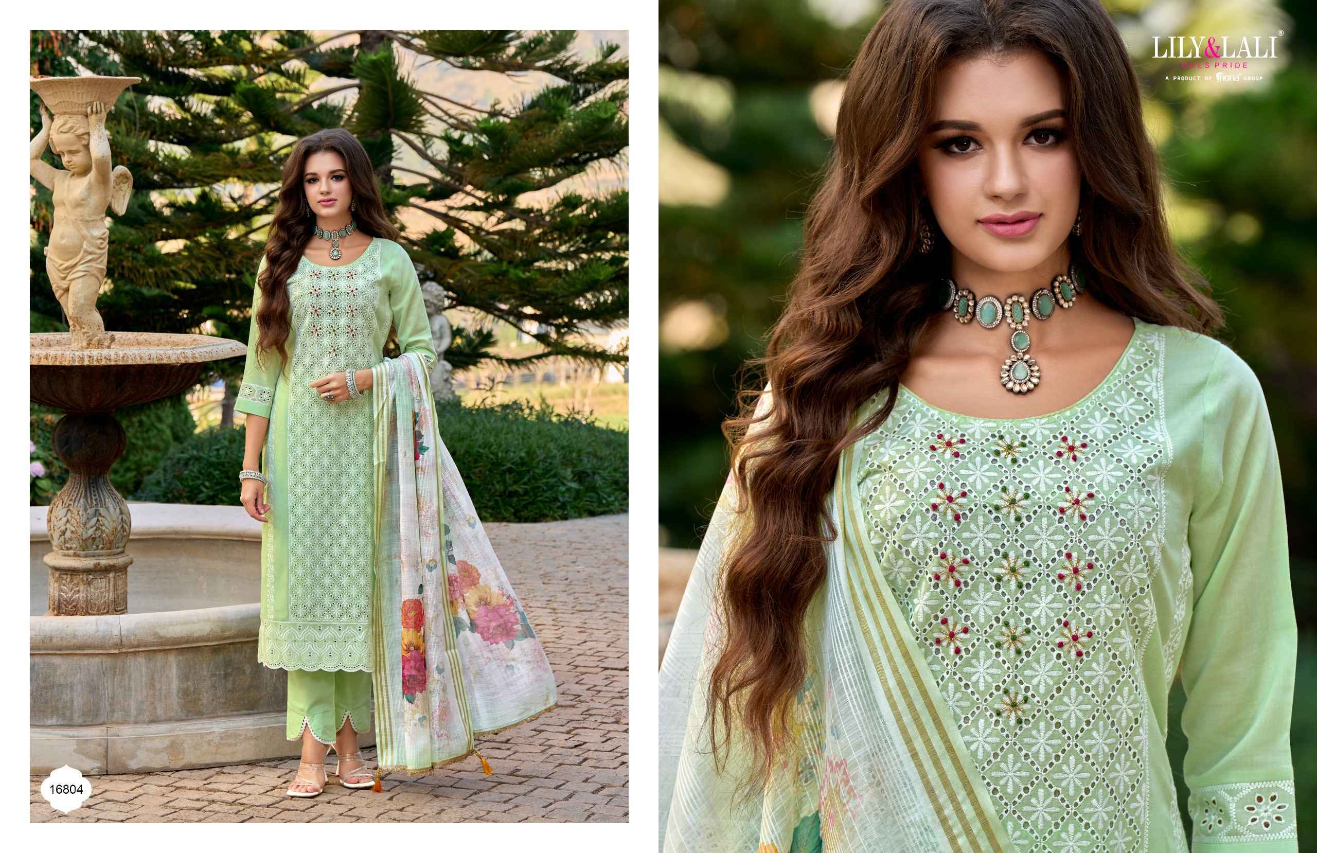 Lily & Lali Cotton Carnival Readymade Suit 6 pcs Catalogue