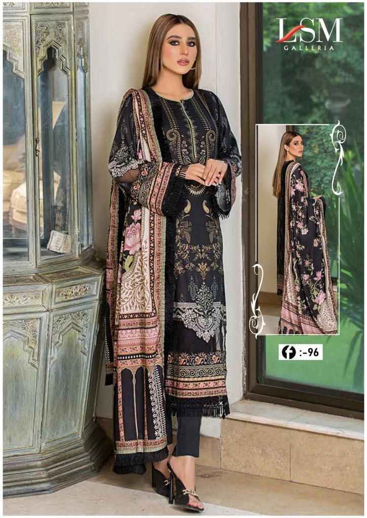 LSM Galleria Foirdous Queen Vol 9 Readymade Lawn Dress 6 pcs Catalogue