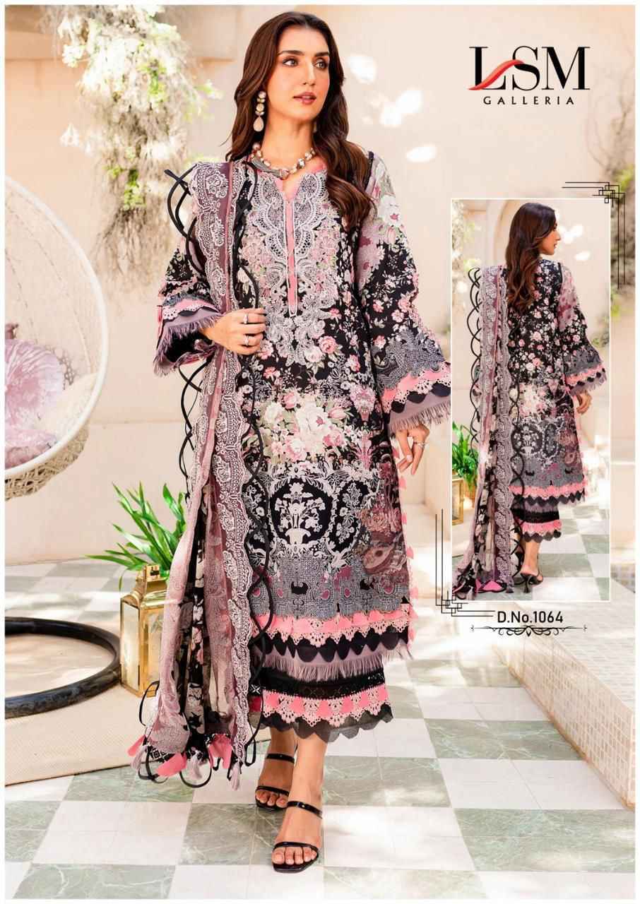 Pakistani lawn cotton dress material 2025