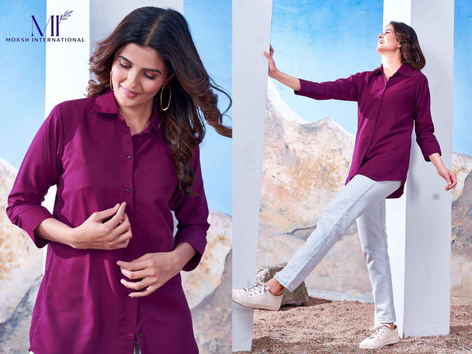 Moksh International Shirt Vol-1 Maaza Cotton Shirt 4 Pc Catralouge