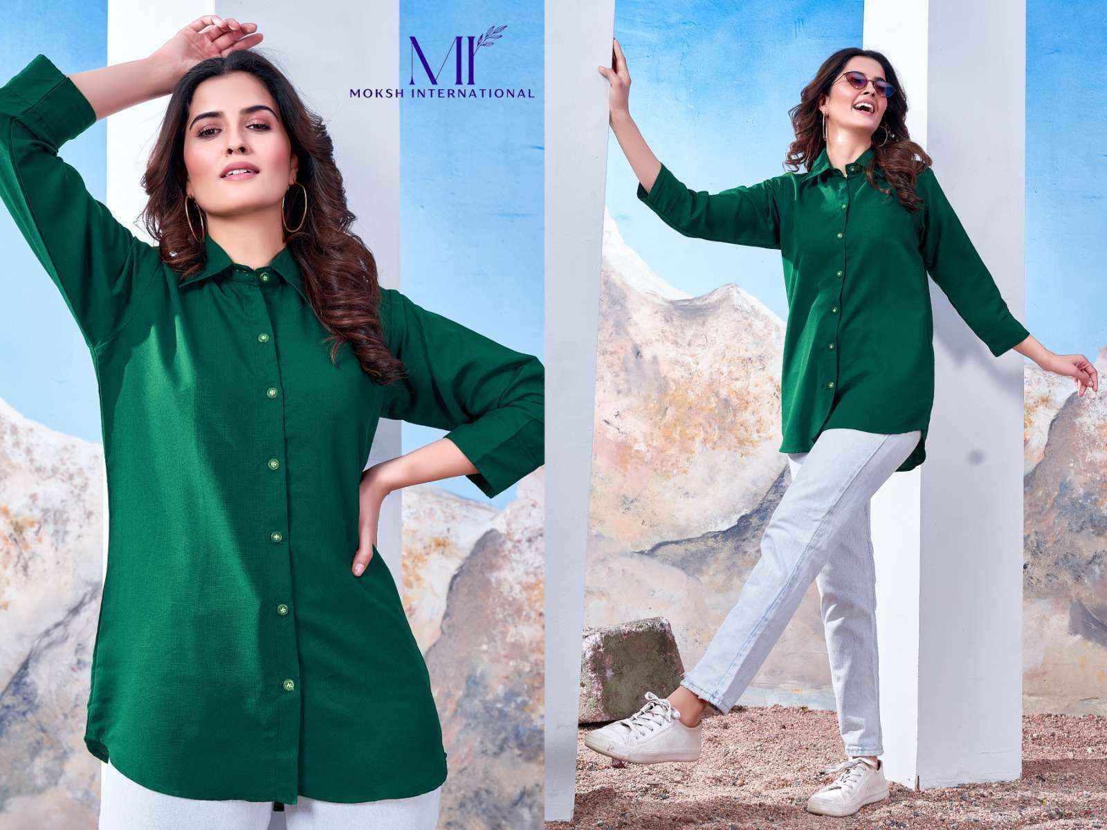 Moksh International Shirt Vol-1 Maaza Cotton Shirt 4 Pc Catralouge