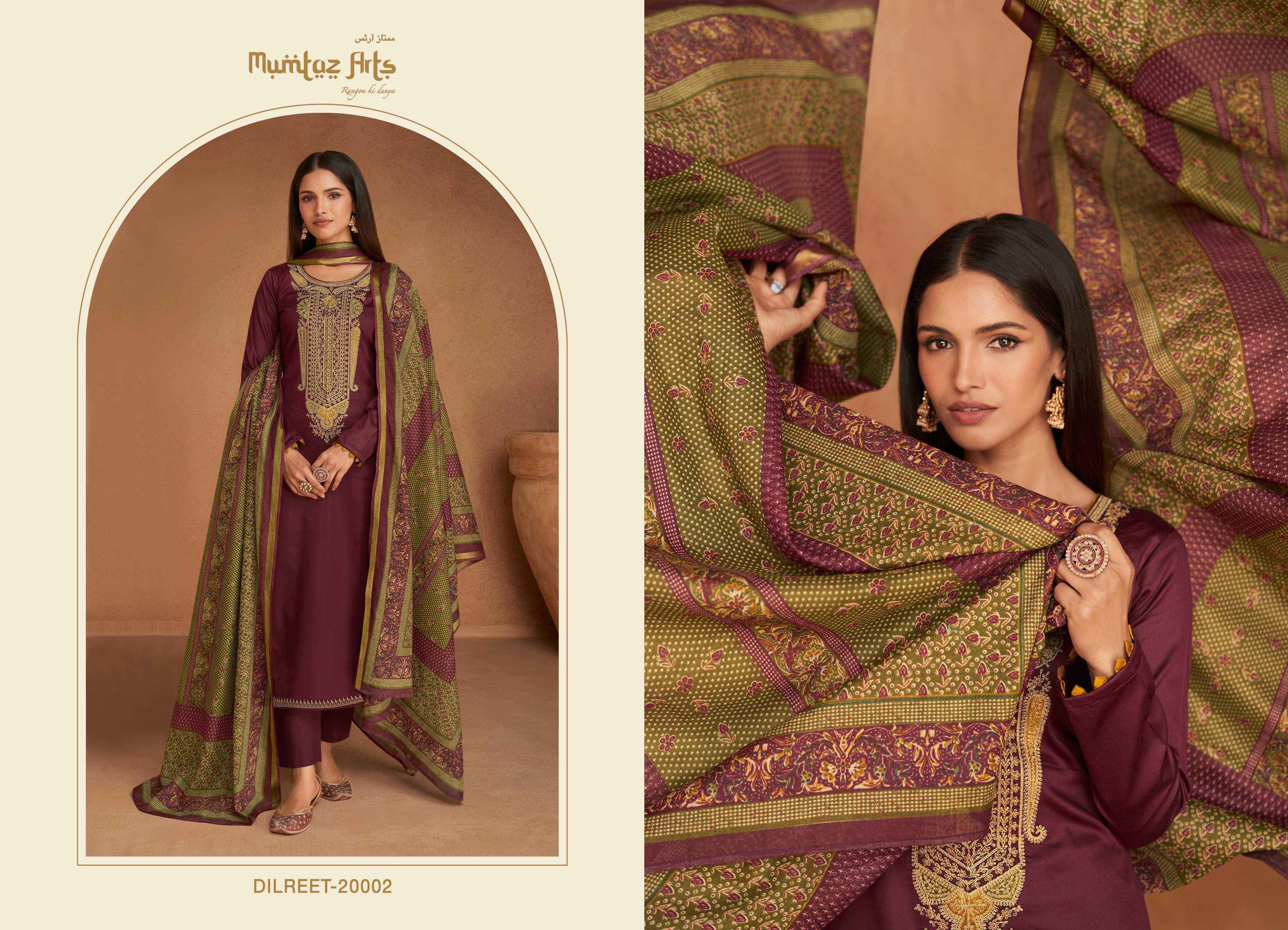 Mumtaz Arts Dilreet Cotton Dress Material 8 pcs Catalog