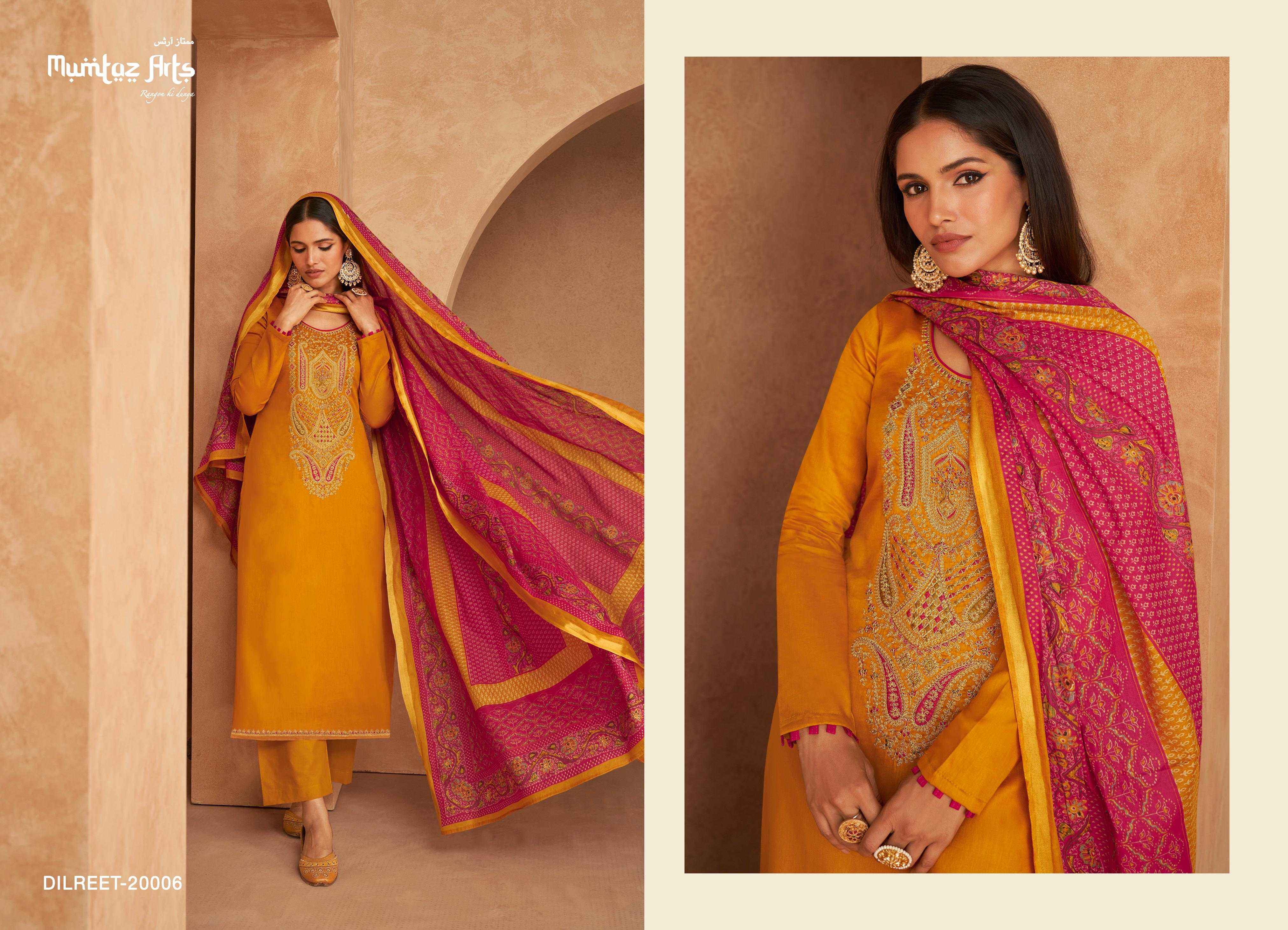 Mumtaz Arts Dilreet Cotton Dress Material 8 pcs Catalog