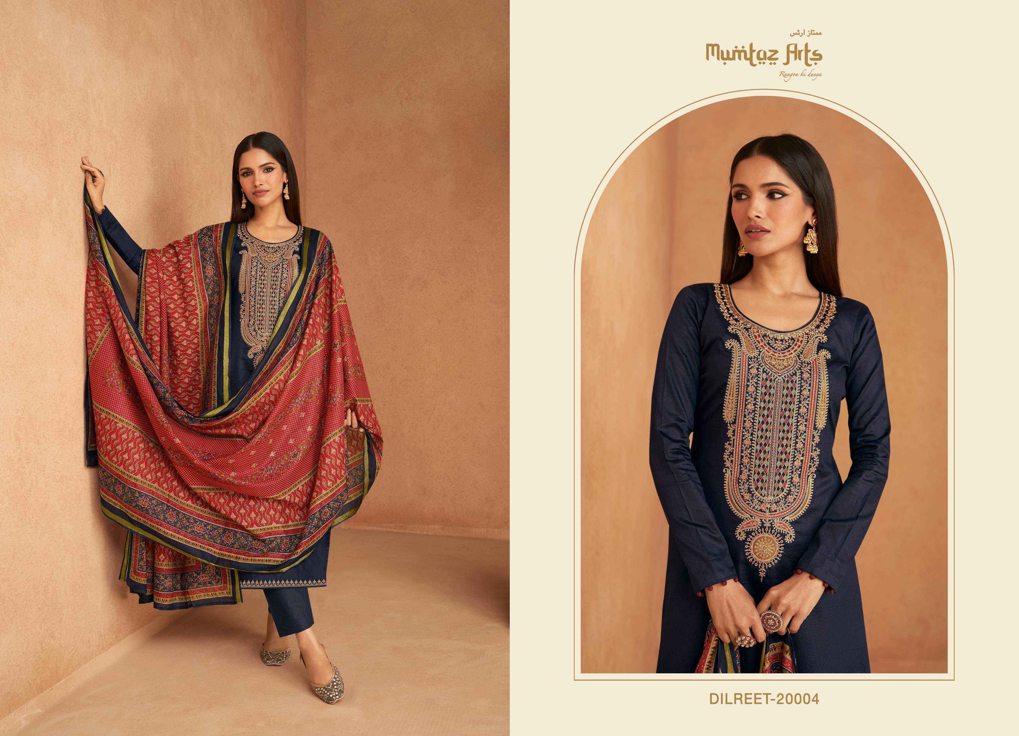 Mumtaz Arts Dilreet Cotton Dress Material 8 pcs Catalog