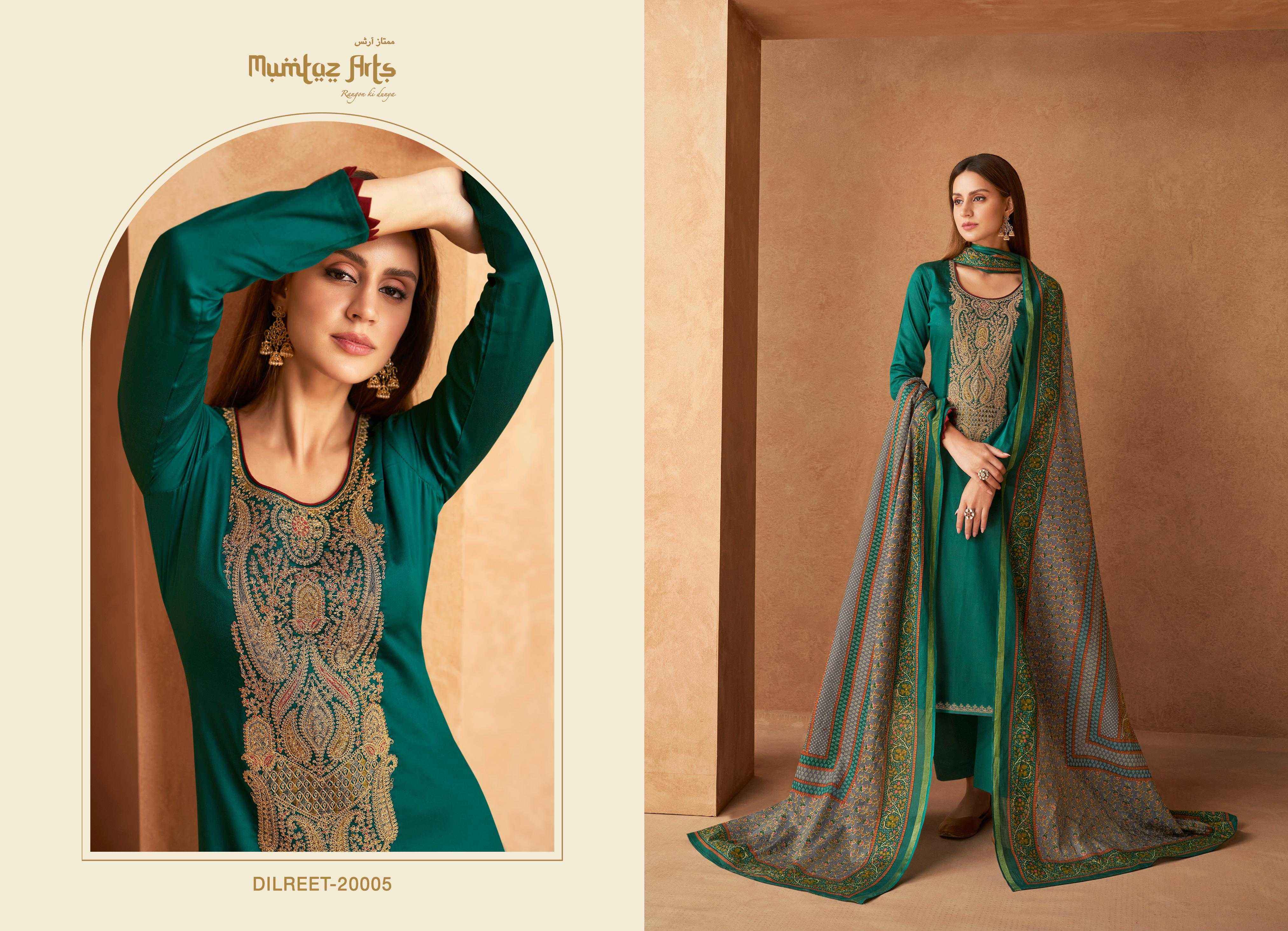Mumtaz Arts Dilreet Cotton Dress Material 8 pcs Catalog