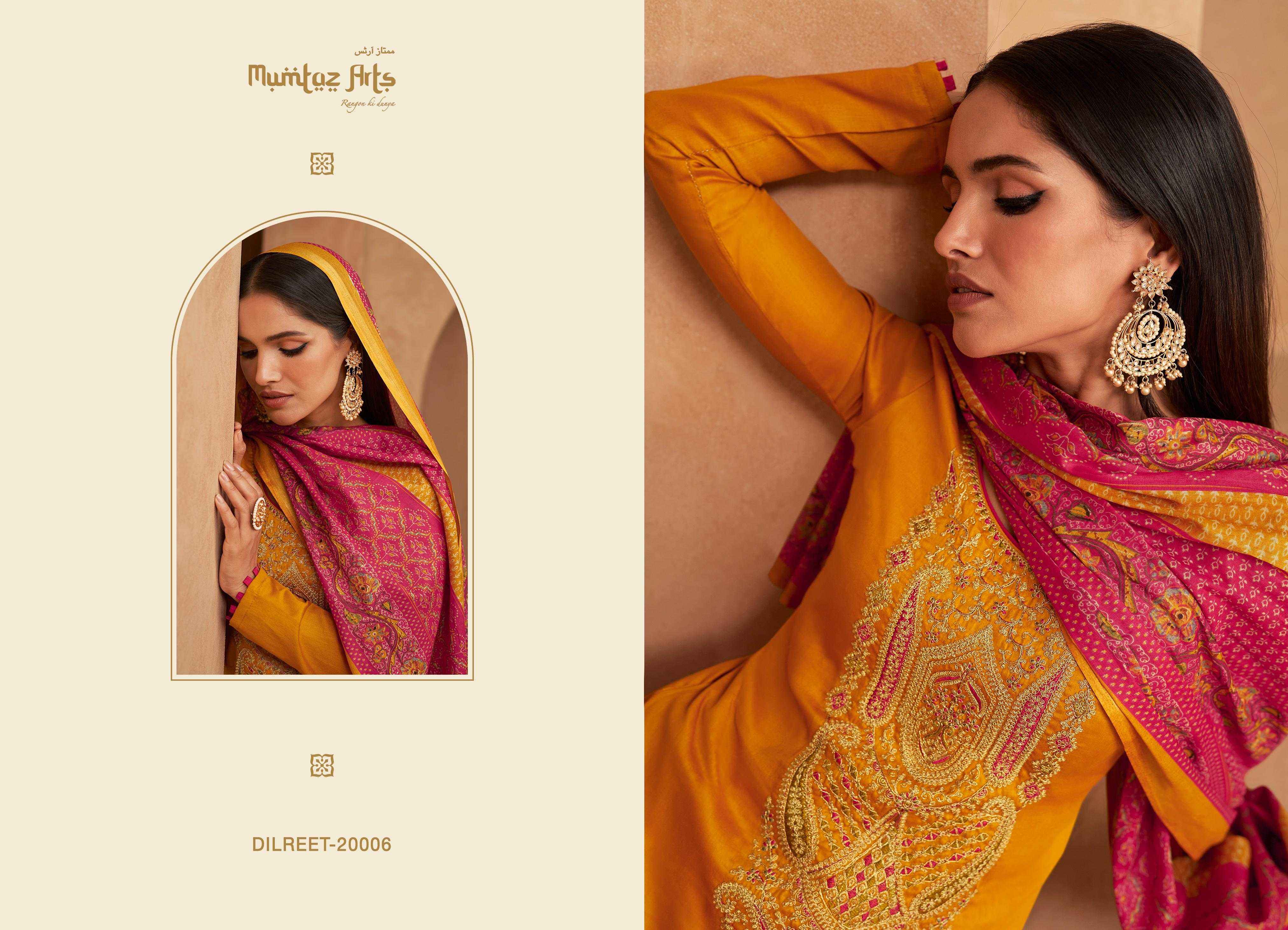 Mumtaz Arts Dilreet Cotton Dress Material 8 pcs Catalog