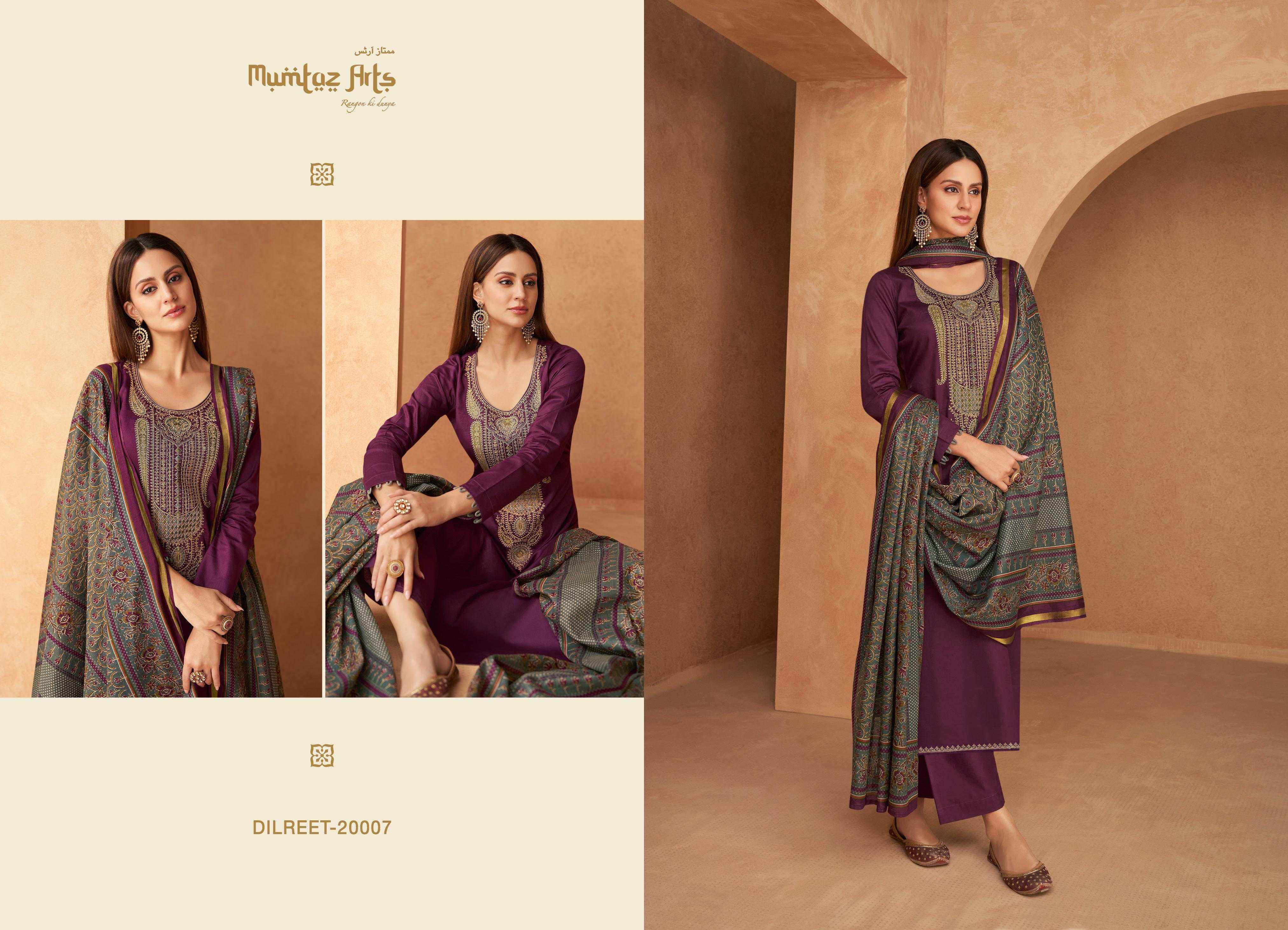 Mumtaz Arts Dilreet Cotton Dress Material 8 pcs Catalog