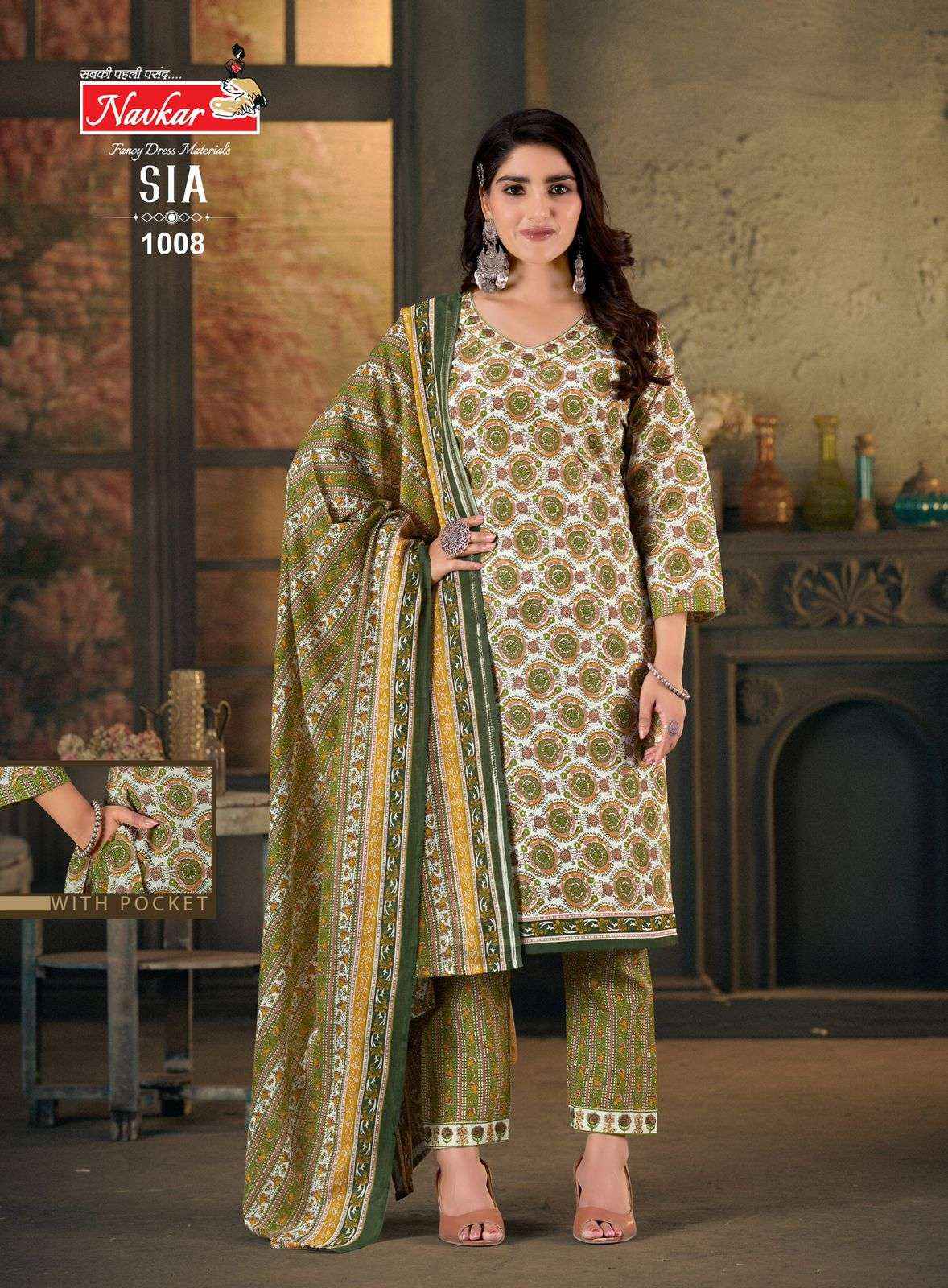 Navkar Sia Vol 1 Cotton Kurti Combo 10 pcs Catalogue