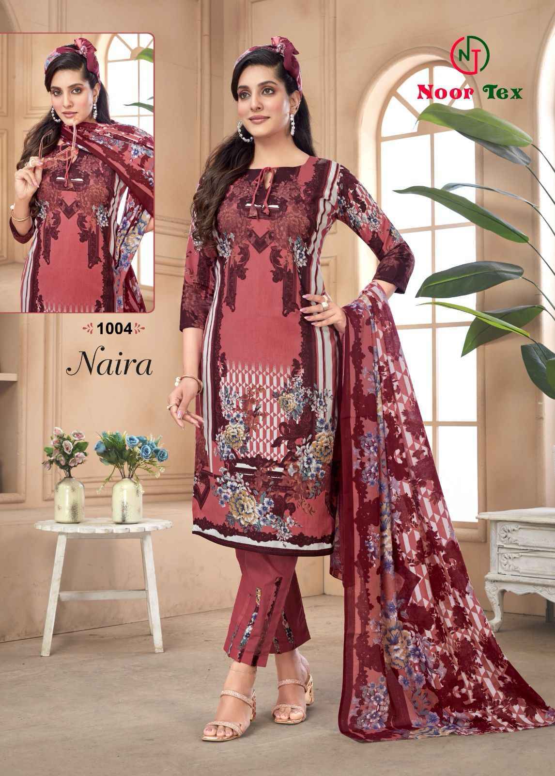 Noor Tex Naira Vol-1 Pure Cotton Dress Material 10 Pc Catalog