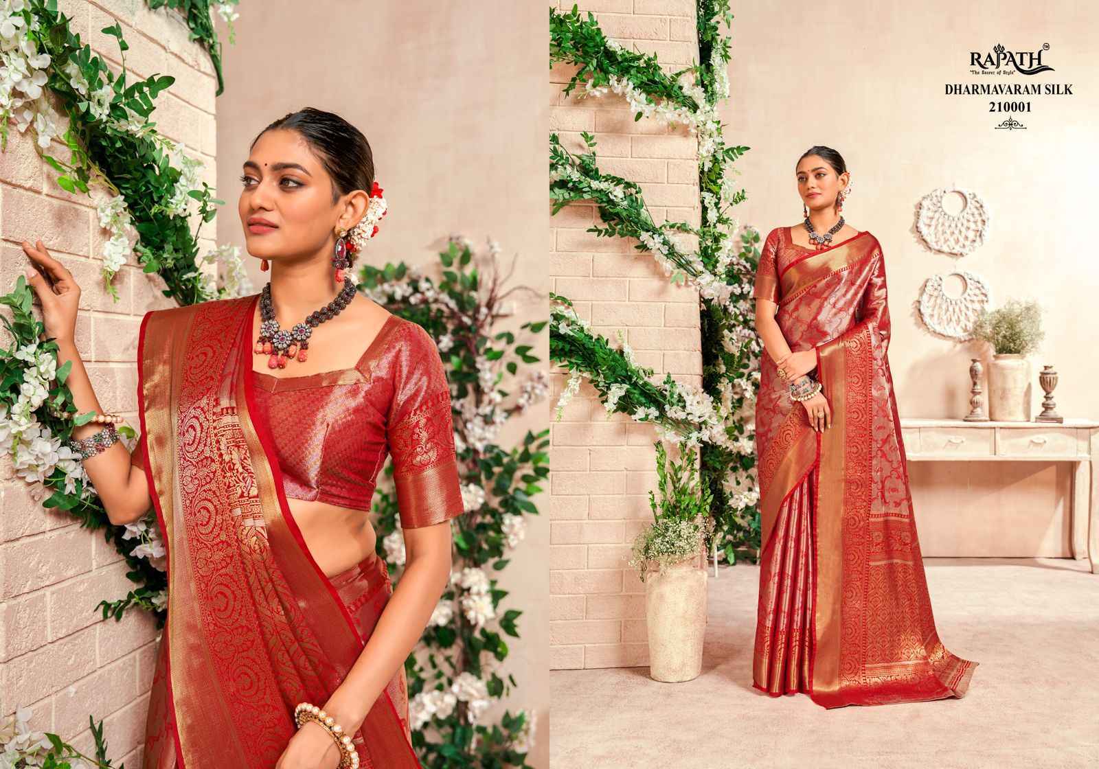 Rajpath Venkatgiri Silk Dharmavaram Silk Saree 6 Pc Catalog