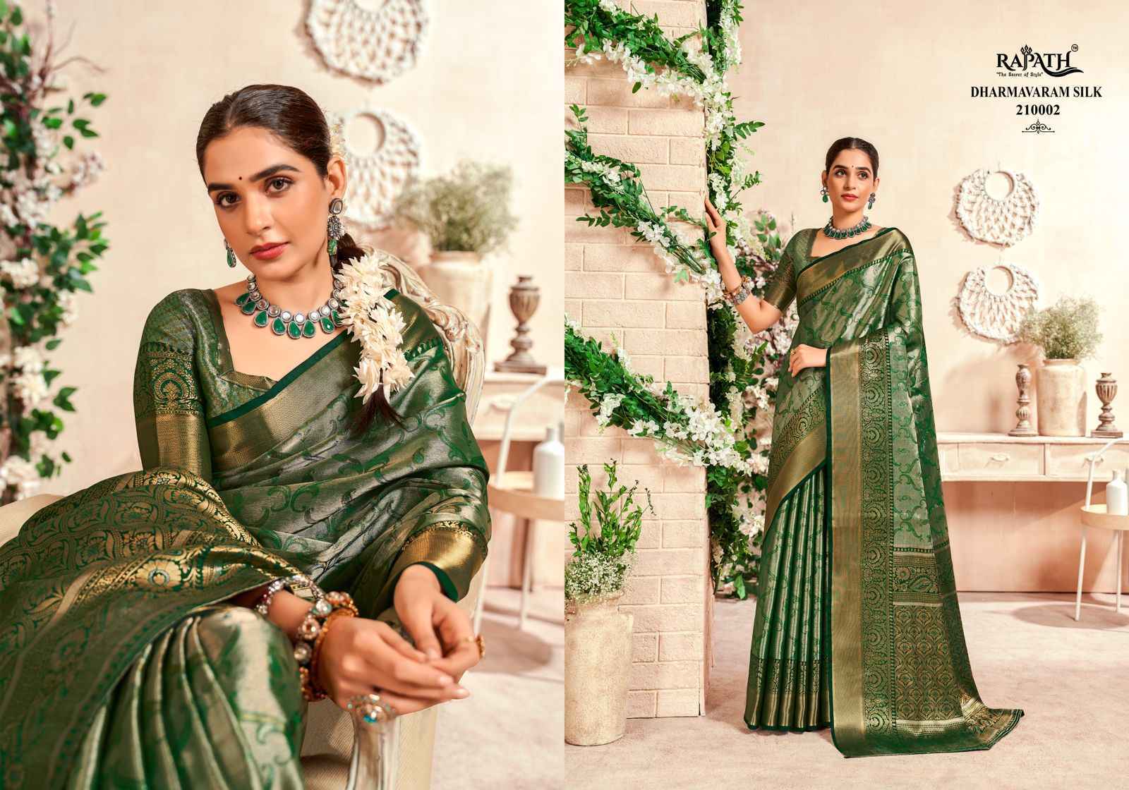 Rajpath Venkatgiri Silk Dharmavaram Silk Saree 6 Pc Catalog