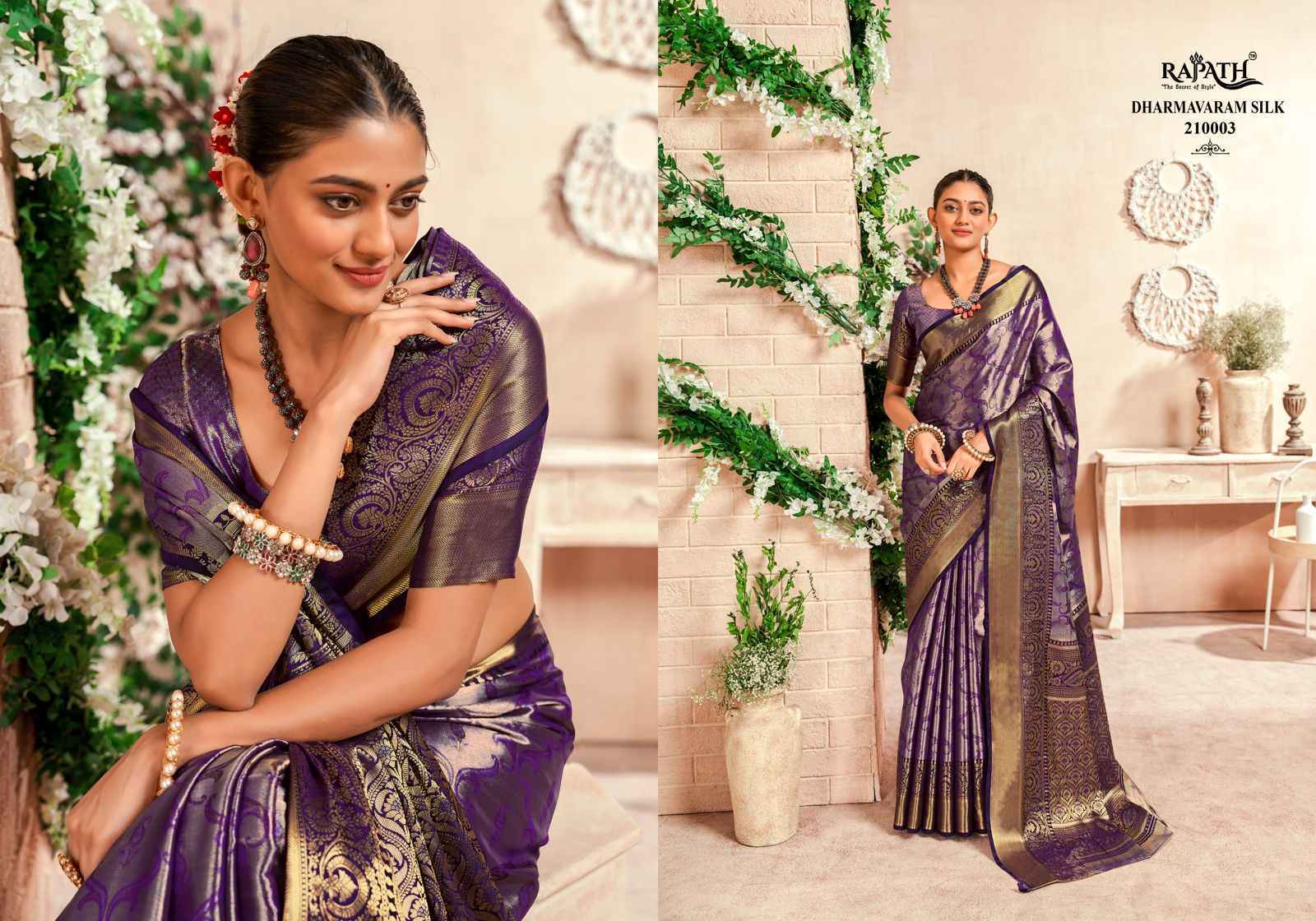 Rajpath Venkatgiri Silk Dharmavaram Silk Saree 6 Pc Catalog