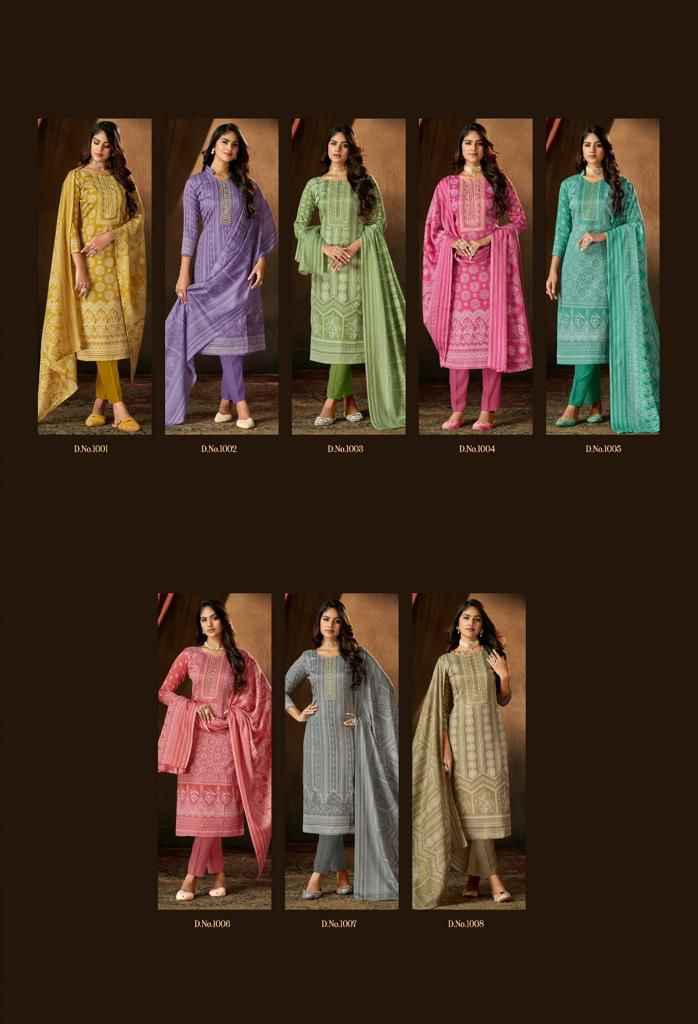 Roli Moli Muskan Cotton Dress Material 8 Pcs Catalog