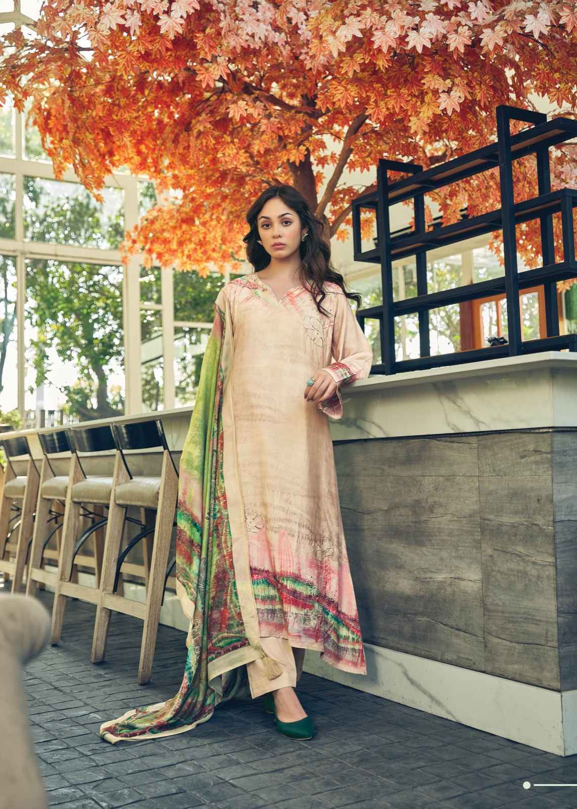 Sadhana Fashion Akali Pure Muslin Silk Dress Material 8 Pc Catalog