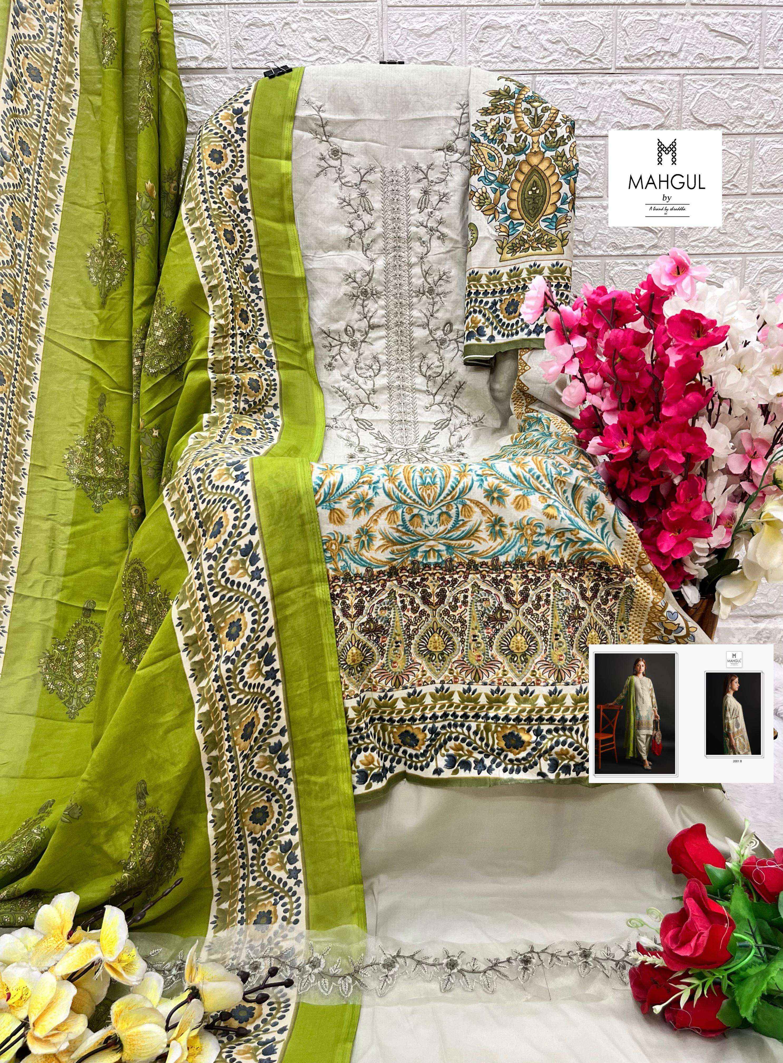 Shraddha Designer Bin Saeed Vol 2 Lawn Cotton Dress Material 4 pcs Catalogue